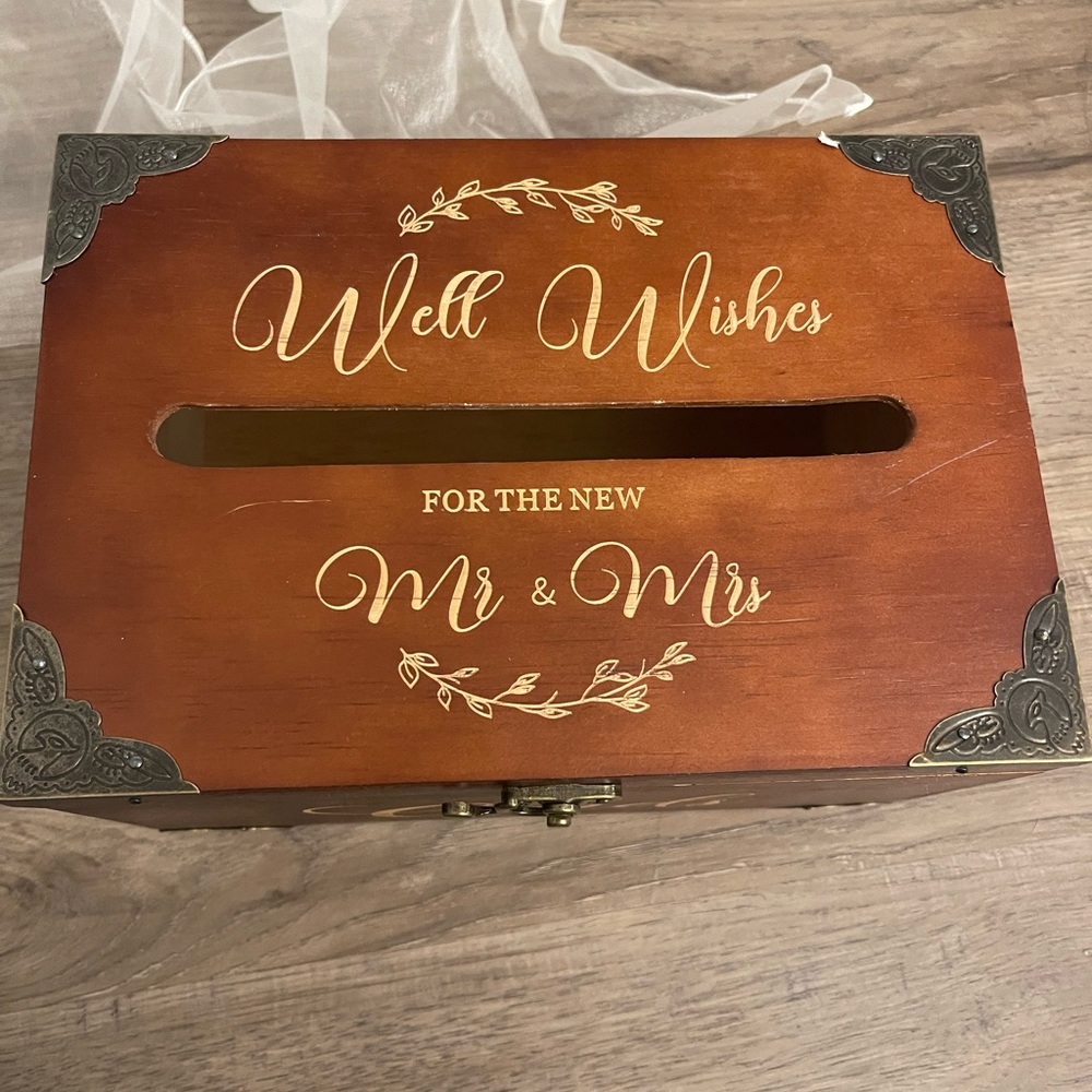 Wedding card box